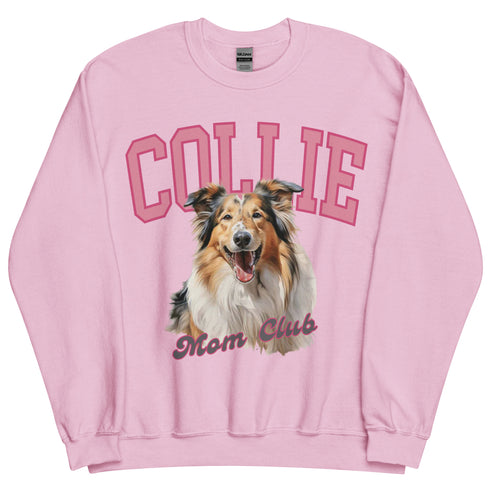 Rough Collie Mom Club Sweatshirt