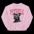 Black Pitbull Mom Club Sweatshirt