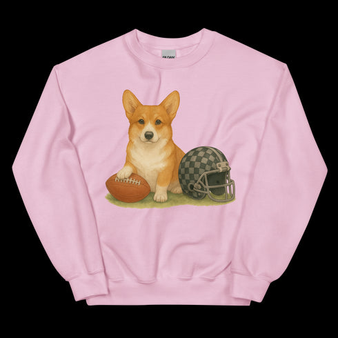 Corgi Football Sweatshirt