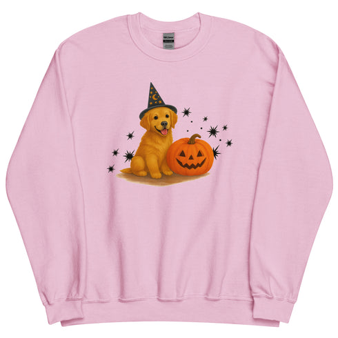 Golden Retriever Halloween Witchy Dogs Sweatshirt