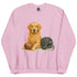 Golden Retriever Football Sweatshirt