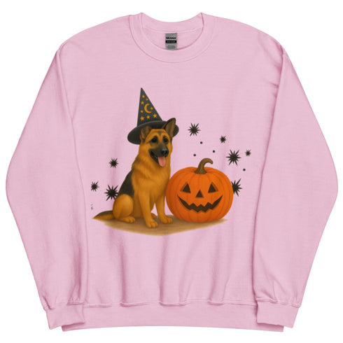 German Shepherd Halloween Witchy Dogs Sweatshirt