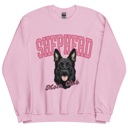 Black German Shepherd Mom Club Sweatshirt
