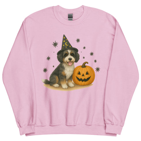 Aussiedoodle Witchy Halloween Crewneck