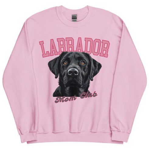 Black Labrador Dog Mom Club Sweatshirt