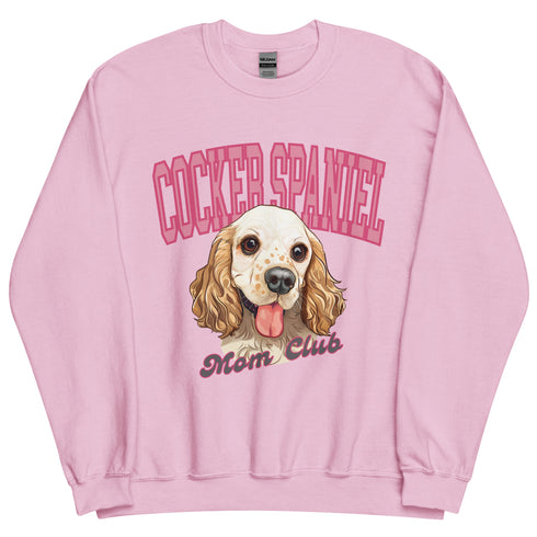 Cocker Spaniel Mom Club Sweatshirt