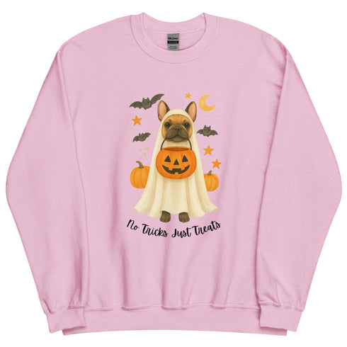 French Bulldog No Tricks Just Treats Crewneck