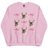 French Bulldog with Bows Sweatshirt
