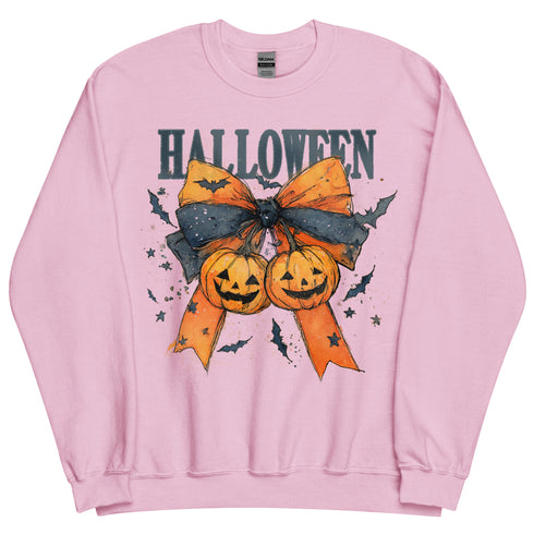 Halloween Bow Cherry Sweatshirt