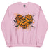 Halloween Heart and Bats Sweatshirt