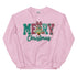 Faux Crochet Merry Christmas Crewneck