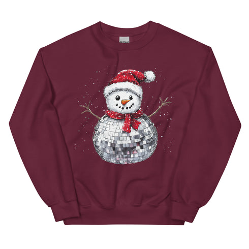 Disco Snowman Sweatshirt