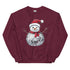 Disco Snowman Sweatshirt