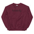 Homebody Embroidered Crewneck