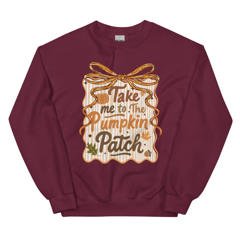 Take me to the Pumpkin Patch Crewneck