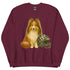 Sheltie Football Dog Sweatshirt