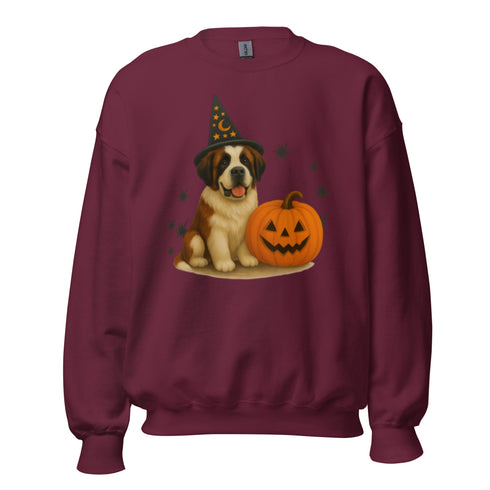 St. Bernard Witchy Dog Sweatshirt