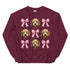 Golden Doodle With PInk Bows Dogs Sweatshirt