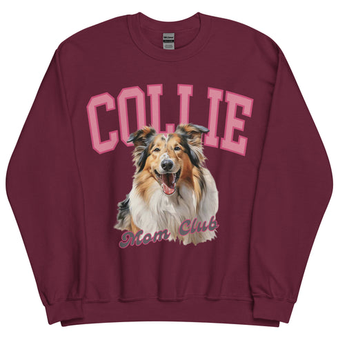 Rough Collie Mom Club Sweatshirt