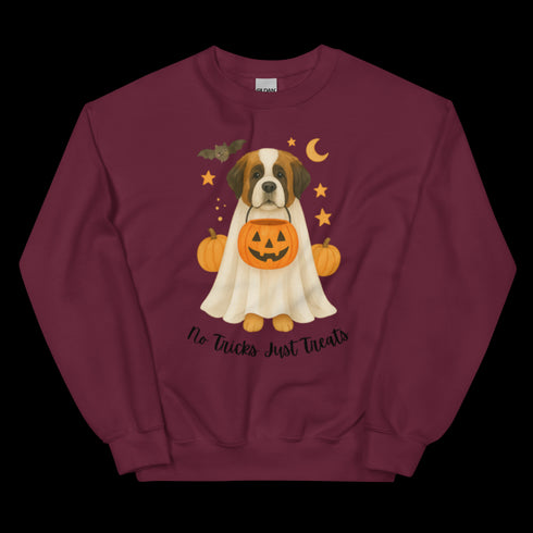 St. Bernard No Tricks No Treat Dog Sweatshirt