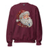 Rhinestone Santa Sweatshirt,