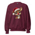 Faux Yarn Reindeer Crewneck