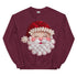 Santa Faux Patchwork Christmas Sweatshirt,