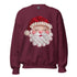 Santa Faux Patchwork Christmas Sweatshirt,