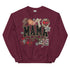 MAma Faux Quilt Sweatshirt