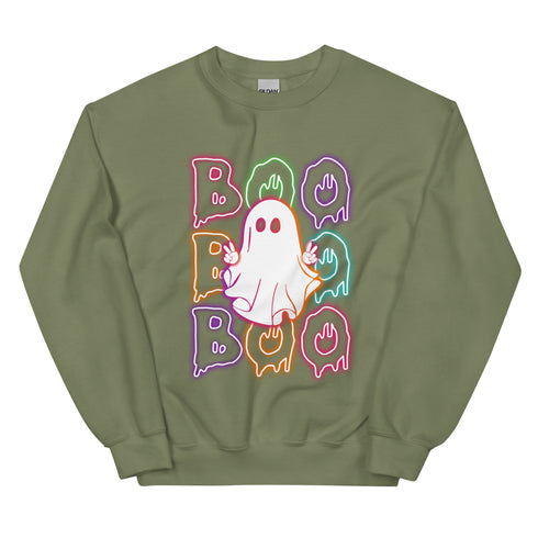 Neon Boo Crewneck