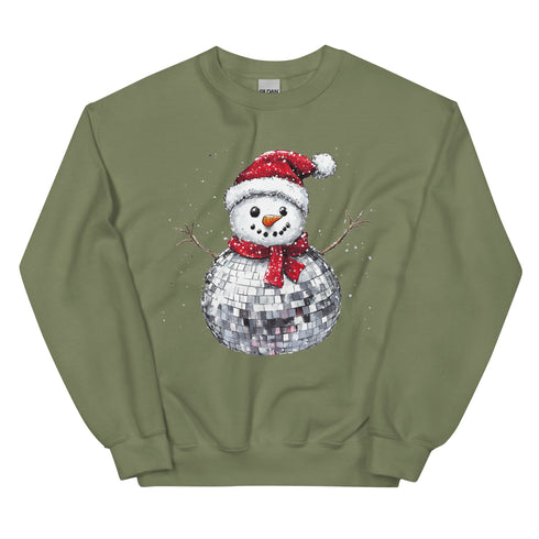 Disco Snowman Sweatshirt