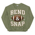 Bend and Snap Football Crewneck