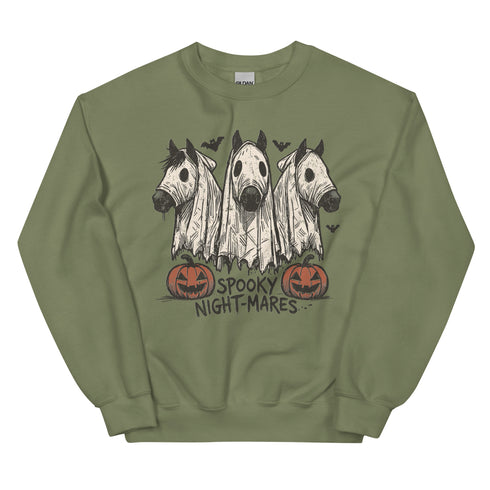 Spooky Night-Mares Halloween Sweatshirt