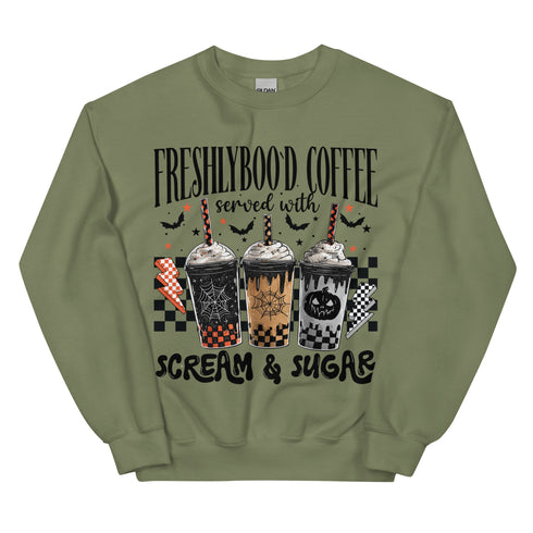 Freshly Boo'd Coffee Sweatshirt