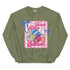 Football Touch Down Season Pink Sweatshirt