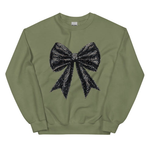 Black Bow Sweatshirt