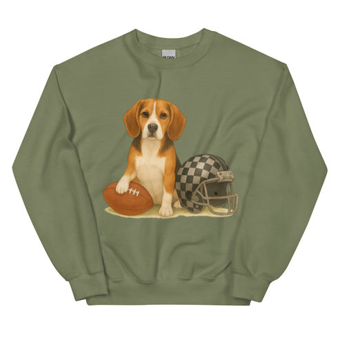 Beagle Football Sweatshirt