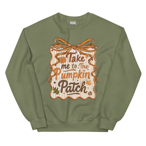 Take me to the Pumpkin Patch Crewneck