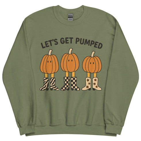 Let's Get Pumped Fall Crewneck