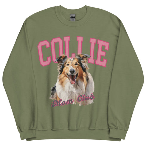 Rough Collie Mom Club Sweatshirt