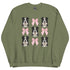 Border Collie and Bows Crewneck