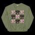 Chocolate Lab with Bows Sweatshirt
