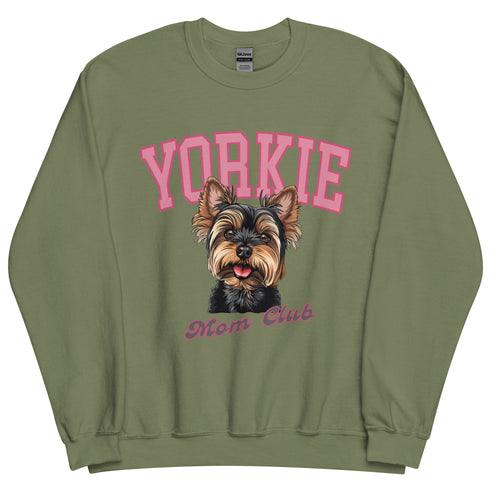 Yorkie Mom Club Sweatshirt
