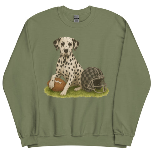 Dalmatian Football Sweatshirt