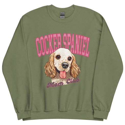 Cocker Spaniel Mom Club Sweatshirt