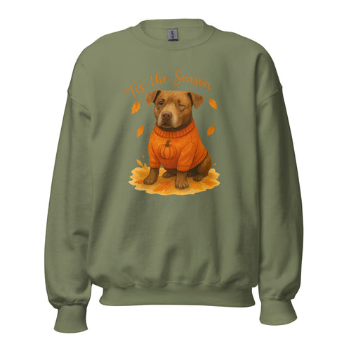 Custom Tis the Season Dog Sweatshirt
