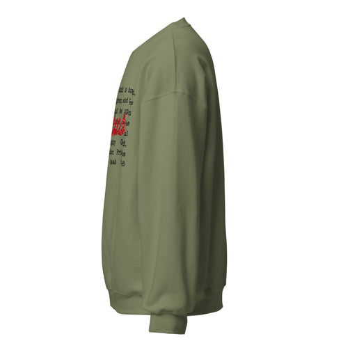 Jesus the Meaning of Christmas Isaiah 9:6 Sweatshirt