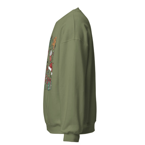 Christmas Vibes Doodles Sweatshirt