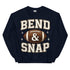 Bend and Snap Football Crewneck