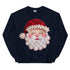 Santa Faux Patchwork Christmas Sweatshirt,